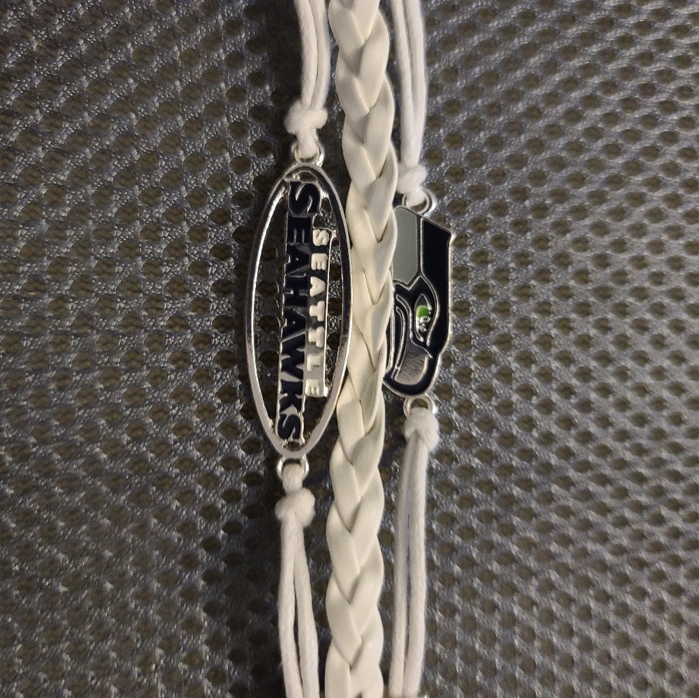 Ashley Bridget Seattle Seahawks multi layer bracel - Picture 1 of 5